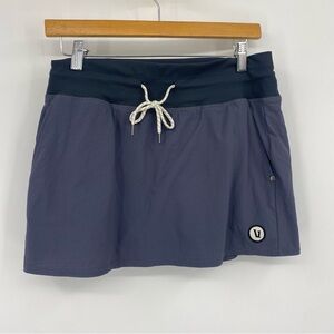 Vuori Women’s Seabreeze Skort Skirt GRAY Size Medium
